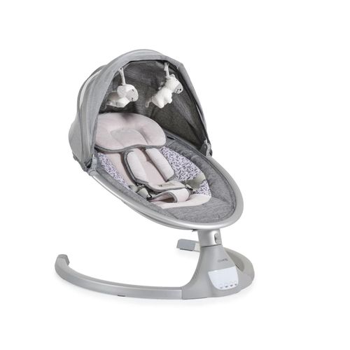 3800146249021 - Babywippe iSwing Musikfunktion Timer Fernbedienung Aluminiumrahmen silber 3800146249021 - Babywippe iSwing Musikfunktion Timer Fernbedienung Aluminiumrahmen silber