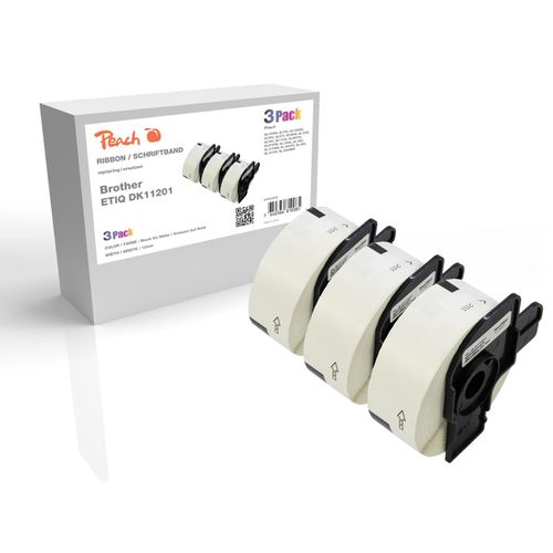 7640366810085 - Etikettenrolle kompatibel zu Brother DK-11201 Pack(3) Brother BR-DK-11201