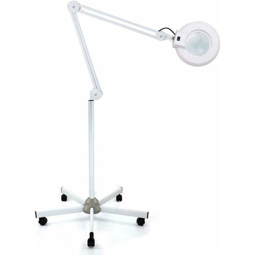 0738633566883 - Senderpick - 24W 120LEDs 8x Lupenlampe für Kosmetikstudio Lupenleuchte Standlupe Kaltlicht auf Stativ 5 Dioptrien