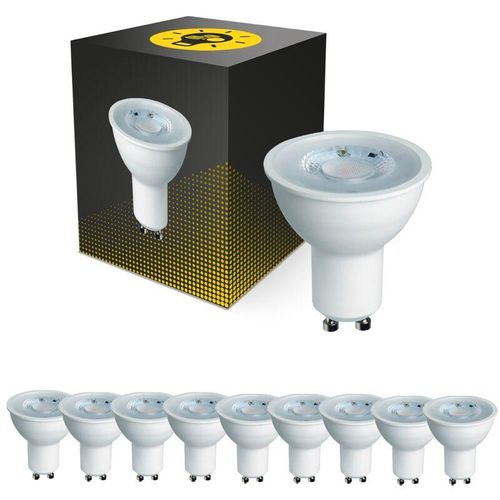 8719157043687 - Mehrfachpackung 10x LED-Spot GU10 PAR16 4W 345lm 36D - 827 Ersatz für 50W - 2700K - Extra Warmweiß