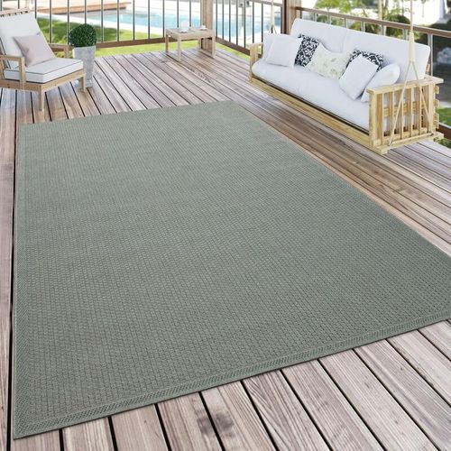 4061981134630 - Teppich Timber 125 Teppiche Gr B L 160 cm x 220 cm 4 mm 1 St grün Esszimmerteppiche Flachgewebe Sisal Optik auch als Läufer In- und Outdoor geeignet