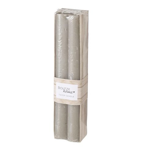 4020607883079 - 4er Set Stabkerze Melia B2 x H20 cm taupe 4020607883079 - 4er Set Stabkerze Melia B2 x H20 cm taupe