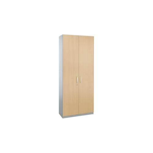 4250510835401 - Genius Flügeltürenschrank TETRIS SOLID Stahlkorpus 5 OH B 1000 mm abschließbar Ahorn_Dekor weißalu