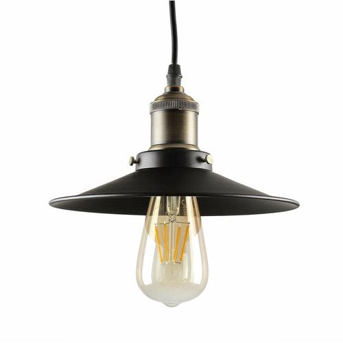 4054755974891 - Küchenlampe Industrie Design in Bronze - Schwarz Bronze Klar