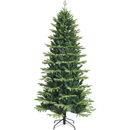 0661706152037 - Costway - 180cm Künstlicher Weihnachtsbaum Unbeleuchteter Tannenbaum Christbaum mit 1462 pe- & PVC-Zweigen & Metallstaender Kunstbaum für Innen