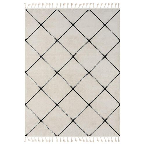 4255663134135 - Teppich Moroccan Divine 190 cm x 240 cm Farbe weiß rechteckig Florhöhe 19mm