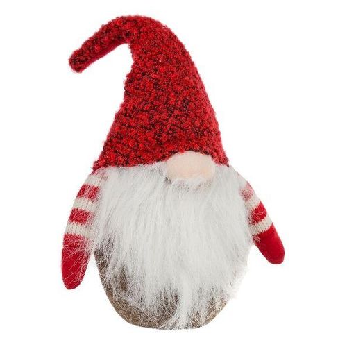 4251792107521 - 1ASSTFABRIC SITTING GNOME DECOR