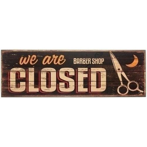 4250965940798 - Holzschild We are closed II