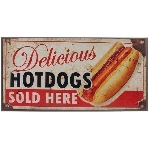 4250965941108 - Metallschild Delicious Hot Dogs