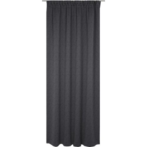 4004567343187 - Vorhang WIRTH Torbole Gardinen Gr 145 cm Multifunktionsband 132 cm schwarz Schlafzimmergardinen