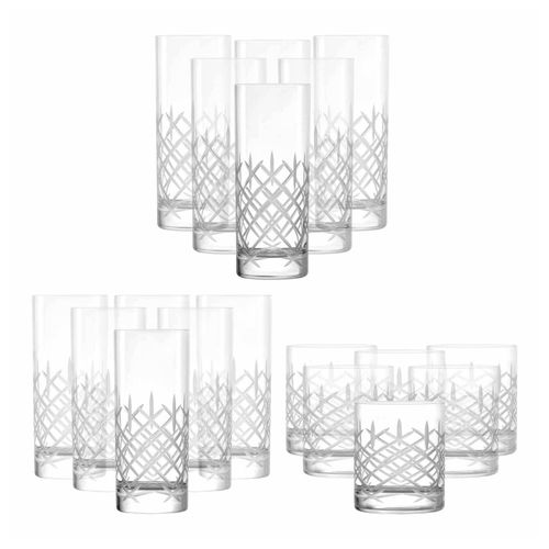 4260578498760 - Bargläser New York Bar Club 18er Set 4260578498760 - Bargläser New York Bar Club 18er Set