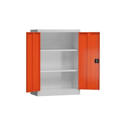 4061815541177 - Stahlschrank ClassiX X-530324 feuerrot lichtgrau 920 x 420 x 1200 cm aufgebaut 4061815541177 LÜLLMANN 4061815541177 - Stahlschrank ClassiX X-530324 feuerrot lichtgrau 920 x 420 x 1200 cm aufgebaut 4061815541177 LÜLLMANN