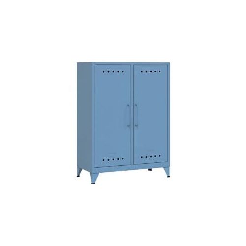 5020073853865 - Sideboard Fern Middle FERMID605 blau 6 Fachböden 800 x 400 x 1100 cm 5020073853865 BISLEY