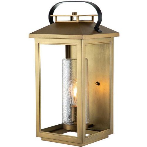 5024005235507 - Lighting qn-atwater-l-pdb quintiesse Wandleuchte Atwater E27 1x40W IP44 epmm (Kunststoff Stein-Komposit) Messing Glas klar H518cm B242cm dimmbar