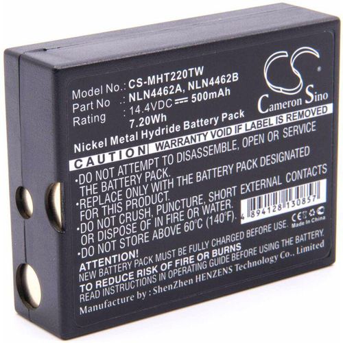 4251476728776 - NiMH Akku 500mAh (144V) kompatibel mit Funkgerät Walkie Talkie Motorola MT550 omni MT700 MT700 omni PR6900 RF2842 Sonar Sonar 725BR - Vhbw