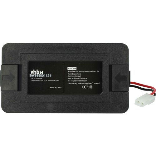 4064115902204 - Akku kompatibel mit Rowenta X-plorer Serie 20 RR6825 RR6825WH RR6871 RR6871WH Staubsauger Schwarz (3000mAh 144V Li-Ion) - Vhbw