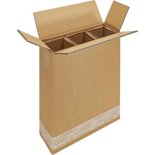 8057711830435 - Flaschenkarton Post DHL mit Kartoneinlage VE 10 Stk Innenmaße 305 x 110 x 369 mm für 3 Flaschen ab 10 VE ratioform 8057711830435 - Flaschenkarton Post DHL mit Kartoneinlage VE 10 Stk Innenmaße 305 x 110 x 369 mm für 3 Flaschen ab 10 VE ratioform