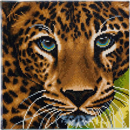 5055865478032 - Crystal Art Leinwand Leopard 30x30 cm 5055865478032 - Crystal Art Leinwand Leopard 30x30 cm