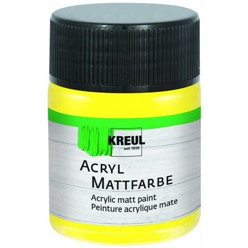4000798755034 - Acryl Mattfarbe gelb 50 ml Künstlerfarben - Kreul 4000798755034 - Acryl Mattfarbe gelb 50 ml Künstlerfarben - Kreul