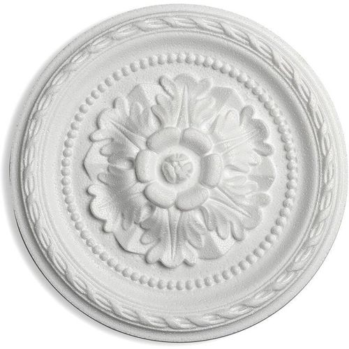 3250790102546 - Saarpor - Decosa Rosette Danielle weiß ø 30 cm - 1 Stück - white