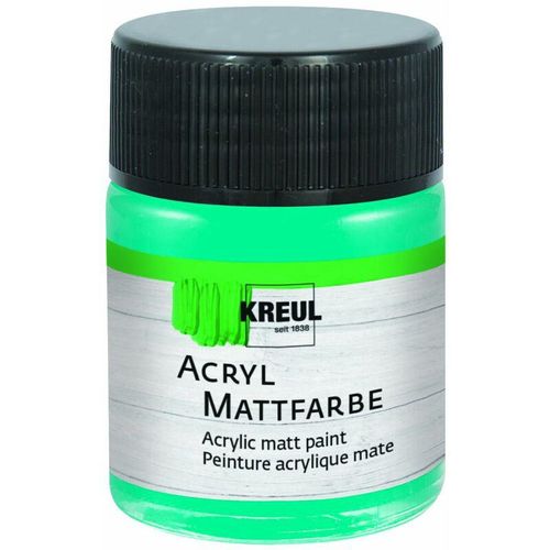 4000798755485 - Acryl Mattfarbe türkis 50 ml Künstlerfarben - Kreul