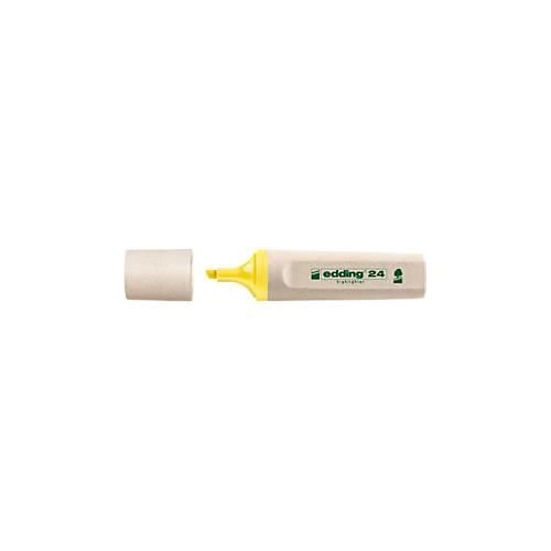 4004764917617 - edding Textmarker 24 EcoLine zu 90 % aus nachwachsenden Rohstoffen Blauer Engel nachfüllbar Schreibfarbe gelb 10 Stück 4004764917617 - edding Textmarker 24 EcoLine zu 90 % aus nachwachsenden Rohstoffen Blauer Engel nachfüllbar Schreibfarbe gelb 10 Stück