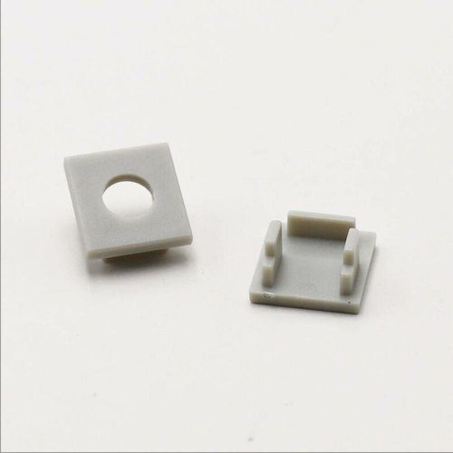 8435427114276 - Barcelona Led - Abdeckung für Aluminiumprofil Gips Pladur 13x14mm Endkappe mit Loch 8435427114276 - Barcelona Led - Abdeckung für Aluminiumprofil Gips Pladur 13x14mm Endkappe mit Loch