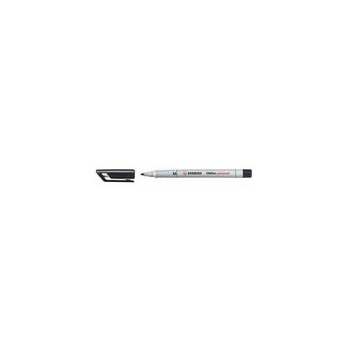 4006381114677 - Folienstift ® OHPen universal 1mm schwarz nicht dokumentenecht Schreibfarbe schwarz - Stabilo