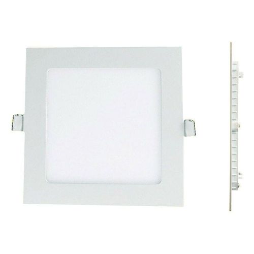 7061113486917 - Europalamp - LED-Einbauleuchte Quadrat Etra-Platte 6W - Kaltes Weiß 6000K