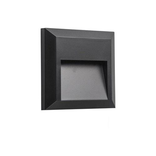 3700710821854 - Arum Lighting - spring Wall Light Balisage Schwarz 16 w Äq 20 w IP65 Température de Couleur Blanc Chaud 3000K