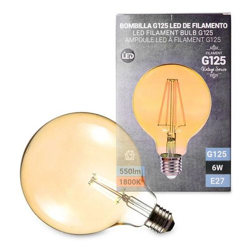 8435427139583 - Barcelona Led - Vintage led Globe Glühbirne E27 G125 4W