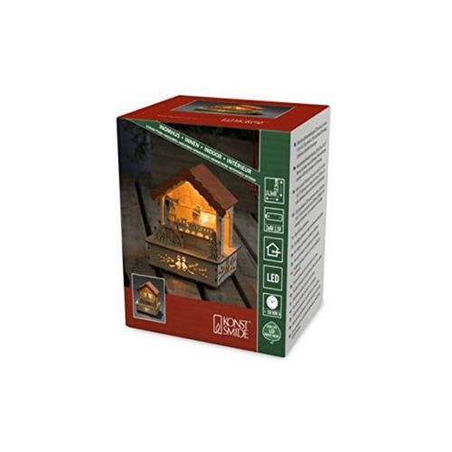 7318302821104 - 2821-100 led Marktstand Holz Innen Dach Orange - Konstsmide 7318302821104 - 2821-100 led Marktstand Holz Innen Dach Orange - Konstsmide