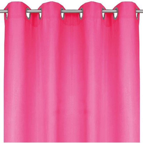 4251028167060 - Bestlivings - Blickdichte Pinke Gardine mit Ösen in 140x175 cm ( BxL ) in vielen Größen und Farben - Pink