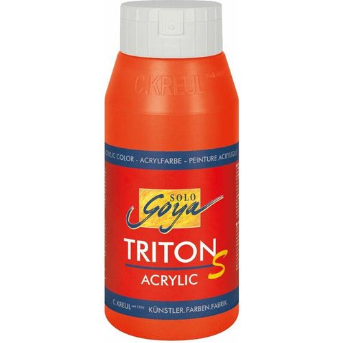 4000798173043 - Solo Goya Acrylic Triton s echtrot 750 ml Künstlerfarben - Kreul