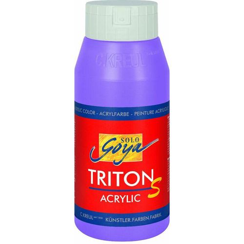 4000798173180 - Solo Goya Acrylic Triton s flieder 750 ml Künstlerfarben - Kreul