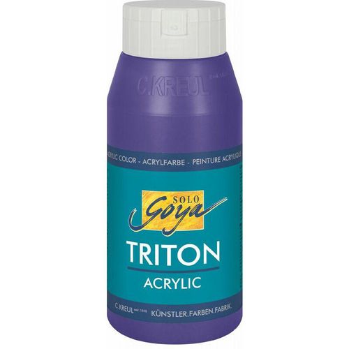 4000798170110 - Solo Goya Triton Acrylic violett 750 ml Textilfarbe - Kreul