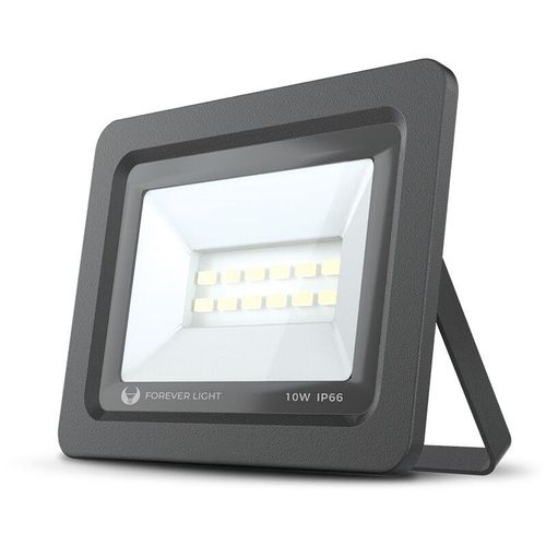 5900495862891 - Forever Light - Flutlicht led proxim ll IP66 Wasserdicht Strahler Fluter 10W Ersetzt 60W Kaltweiß (6000K) 800LM Spotlight Außenstrahler Wandstrahler