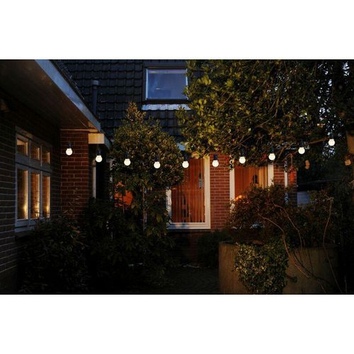 4022622018283 - F-h-s International - Sunny Lights Außenbeleuchtung 20er Lichterketten für Terrasse Veranda Deck Rasen Garten Hochzeit Party Wohnkultur