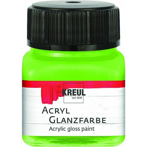 4000798792176 - Acryl Glanzfarbe lindgrün 20 ml Verzierfarbe - Kreul