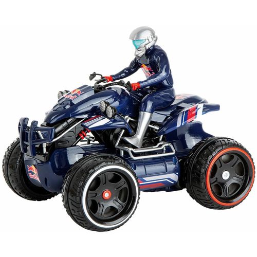 9003150122944 - CARRERA RC - Amphibious Quadbike RedBull Ferngesteuertes Auto und gleichzeitig auch Ferngesteuertes Boot jedes Gelände fährt auch auf dem Wasser Kinder