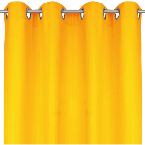 4251028167077 - Bestlivings - Blickdichte Orange Gardine mit Ösen in 140x175 cm ( BxL ) in vielen Größen und Farben - Orange