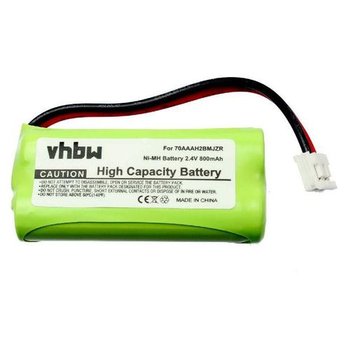 4250667338398 - vhbw Ni-MH Akku 800mAh (24V) kompatibel mit schnurlos Festnetz Telefon DeTeWe BeeTel 2000 BeeTel 2000C BeeTel 900C Ersatz für BATT-6010 BT184342