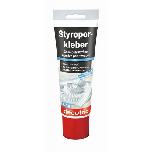 4007955011064 - Styroporkleber Tube 400 g weiß Styroporkleber - Decotric