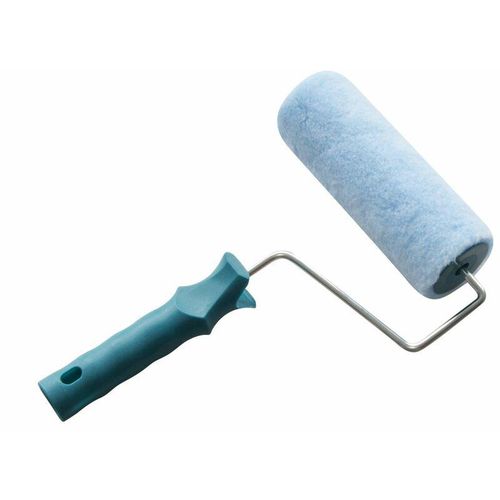 4001438104151 - Kleisterroller 18 cm 10 mm blau Tapezierwerkzeug - Nespoli