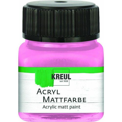 4000798752132 - Acryl Mattfarbe himbeere 20 ml Künstlerfarben - Kreul