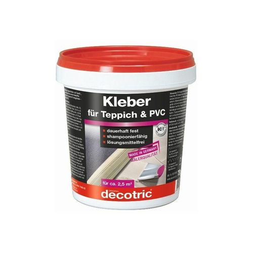 4007955015017 - Kleber für Teppich und pvc 750 g Teppich- & PVC-Kleber - Decotric