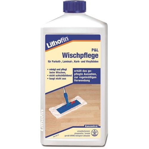 4001524030418 - Parkett- und Laminat Wischpflege 1 Ltr - Lithofin