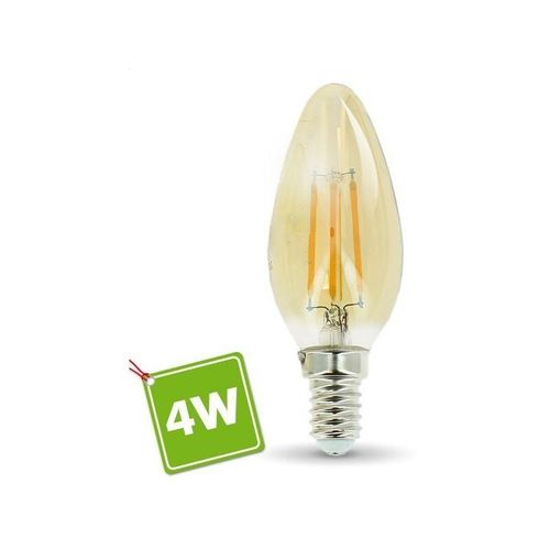 3700710831266 - Arum Lighting - E14 4W Eq 40Watt bernsteinfarbene Glühbirne