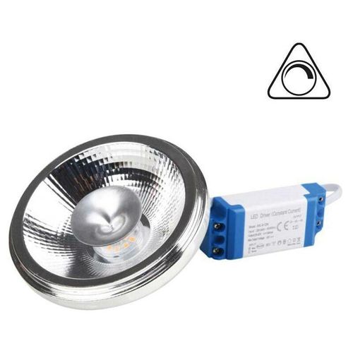 8435427126248 - Barcelona Led - LED-Lampe AR111 12W 960lm dimmbar - externer Treiber Lichtfarbe Warmweiß - Warmweiß