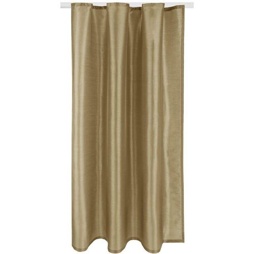 4059222257620 - Bestlivings - Gardine Blickdicht mit Kräuselband ( Taupe dunkel ) in 140x175cm ( Breite x Höhe ) - Dunkeltaupe